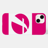 最初のバスiPhone 14ケース Case-Mate iPhoneケース (裏面 (横))