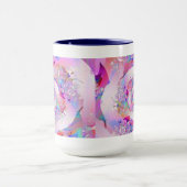 最初のバラ マグカップ (中央)