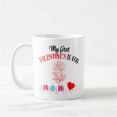 最初のバレンタインはママ コーヒーマグカップ (左)