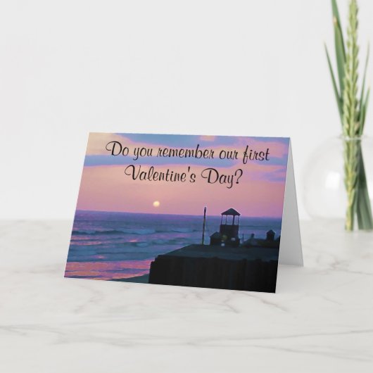 最初のバレンタインは思い出せない シーズンカード (正面)