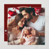 最初のバレンタインデーの祖母 |フォトカスタムー (正面/裏面)