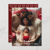 最初のバレンタインデーの祖母 |フォトカスタムー (正面/裏面)