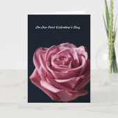 最初のバレンタインデー – -バラ シーズンカード (正面)