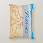 最初のバレンタインデー / 年の記念品 アクセントクッション (正面(垂直))