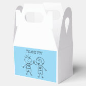 最初のバンプブルーハッピーバースデーパーティーの好意 フェイバーボックス (オープン)