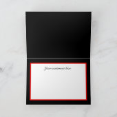 最初のパパクリスマス追加気持ち シーズンカード (内部)