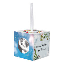 最初のパーソナライズされたクリ結婚したスマス装飾