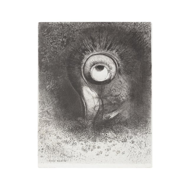 最初のビジョンポスターがあったのかもしれない メタルプリント (正面)