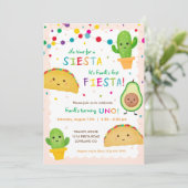 最初のフェスタの誕生日 – シエスタのための時間なし 招待状 (スタンド正面)