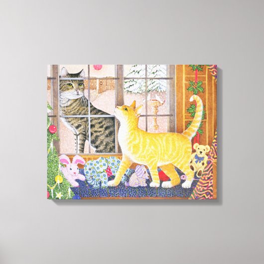 最初のフーチング キャンバスプリント (正面)