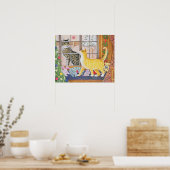 最初のフーチング ポスター (キッチン)