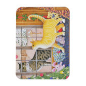 最初のフーチング マグネット (縦)