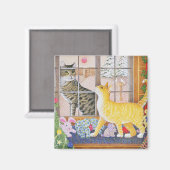 最初のフーチング マグネット (正面/裏面)