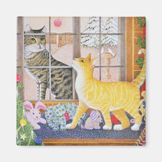 最初のフーチング マグネット (正面)