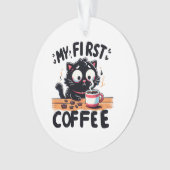 最初のブラックコーヒー冒険 オーナメント (正面)
