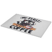 最初のブラックコーヒー冒険 カッティングボード (角)