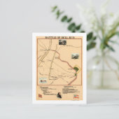 最初のブル走ーの戦い – 南北戦争パノラマ2 ポストカード (スタンド正面)