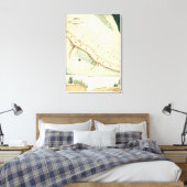 最初のブル走ーの戦い – 南北戦争パノラマ4 キャンバスプリント (インサイチュ (寝室))