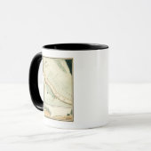 最初のブル走ーの戦い – 南北戦争パノラマ マグカップ (正面左)