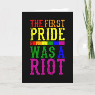 最初のプライドはLGBTプライド月LGBTQ カード