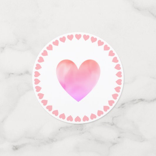 最初のベビー誕生日パーティー コンフェッティ (スモール正面)