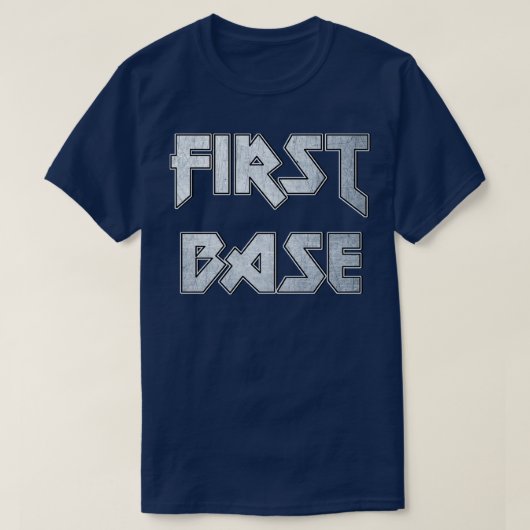 最初のベース Tシャツ (デザイン正面)