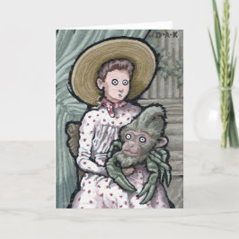 最初のペット#3 -空白の内面外見上の挨拶 カード