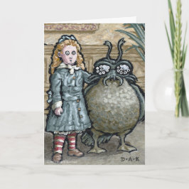 最初のペット#5 -空白の内面外見上の挨拶 カード