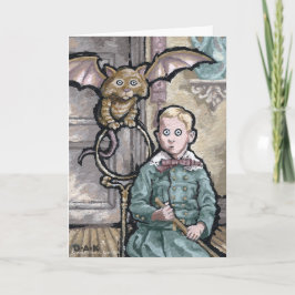 最初のペット#8 -空白の内面外見上の挨拶 カード