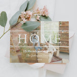 最初のホーム写真の移動のお知らせ ポストカード<br><div class="desc">Our First Home Photo Moving Announcementはがき</div>