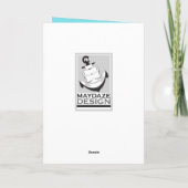 最初のホーム(crayolaShapes)に関するお祝い カード (裏面)