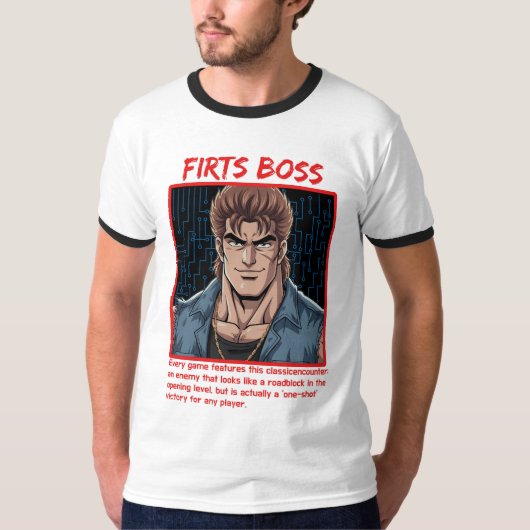 最初のボス Tシャツ (正面)