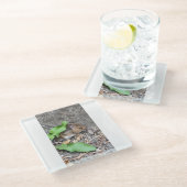 最初のマウスのコスター ガラスコースター (アングル)