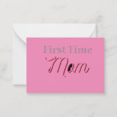 最初のマムカード無題デザイン ノートカード (正面)