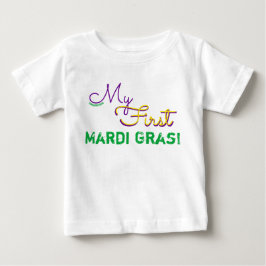 最初のマーディグラスシャツ ベビーTシャツ