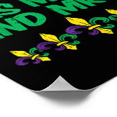 最初のミセス・マーディ・グラス・ニューオーリンズ婚約したの私 ポスター (角)