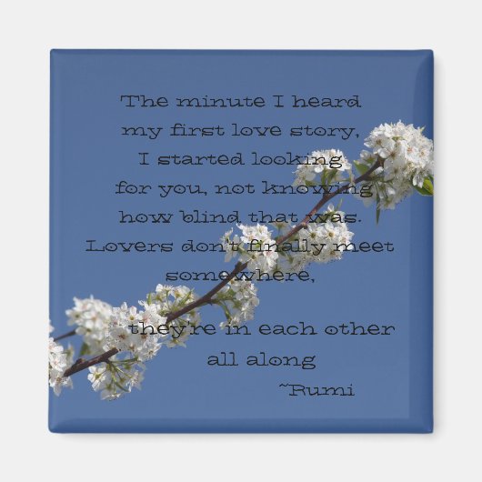 最初のラブストーリーを聞いた瞬間 マグネット (正面)