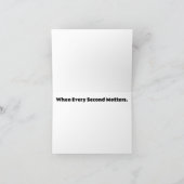 最初のレスポンダーアイコンあいさつカード カード (内部)