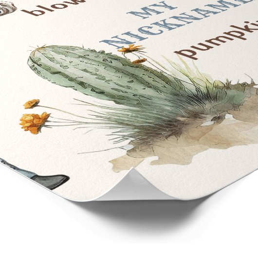 最初のロデオのカウボーイの写真男女兼用マイルストーン ポスター (角)