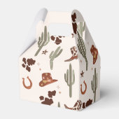 最初のロデオカウボーイワイルドウェスト誕生日パーティー フェイバーボックス (裏面サイド)