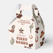 最初のロデオカウボーイワイルドウェスト誕生日パーティー フェイバーボックス (正面サイド)