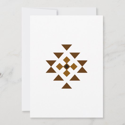 最初のロデオ南西部の国のカウボーイ馬 招待状 (裏面)