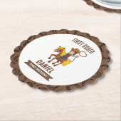 最初のロデオ・カウボーイ1st誕生日 ペーパーコースター (アングル)