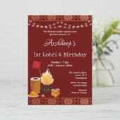 最初のローリーと誕生日招待状 招待状 (スタンド正面)