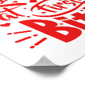 最初の一口で愛する ポスター (角)