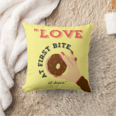 最初の一口を愛する クッション (ブランケット)