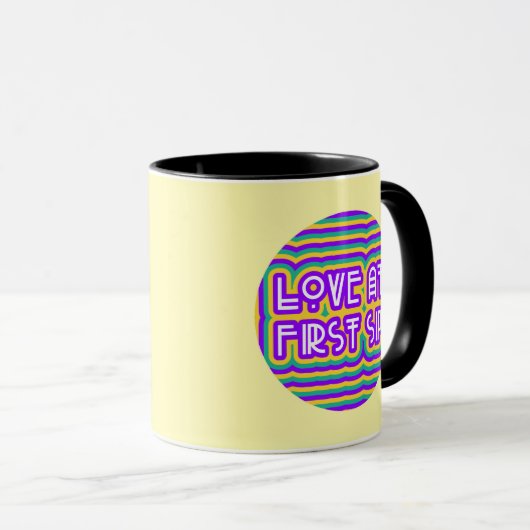 最初の一口愛 マグカップ (正面右)