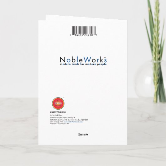 最初の七面鳥の感謝祭 カード (裏面)