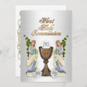 最初の交流の招待 招待状 (正面/裏面)