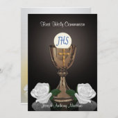 最初の交流の招待 招待状 (正面/裏面)